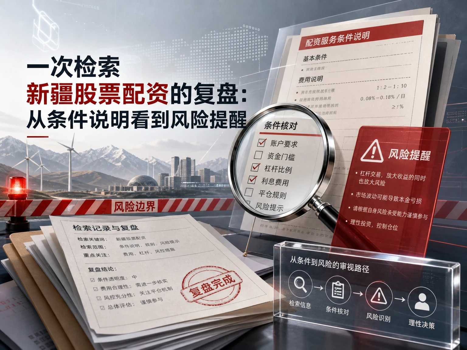 一次检索新疆股票配资的复盘：从条件说明看到风险提醒缩略图