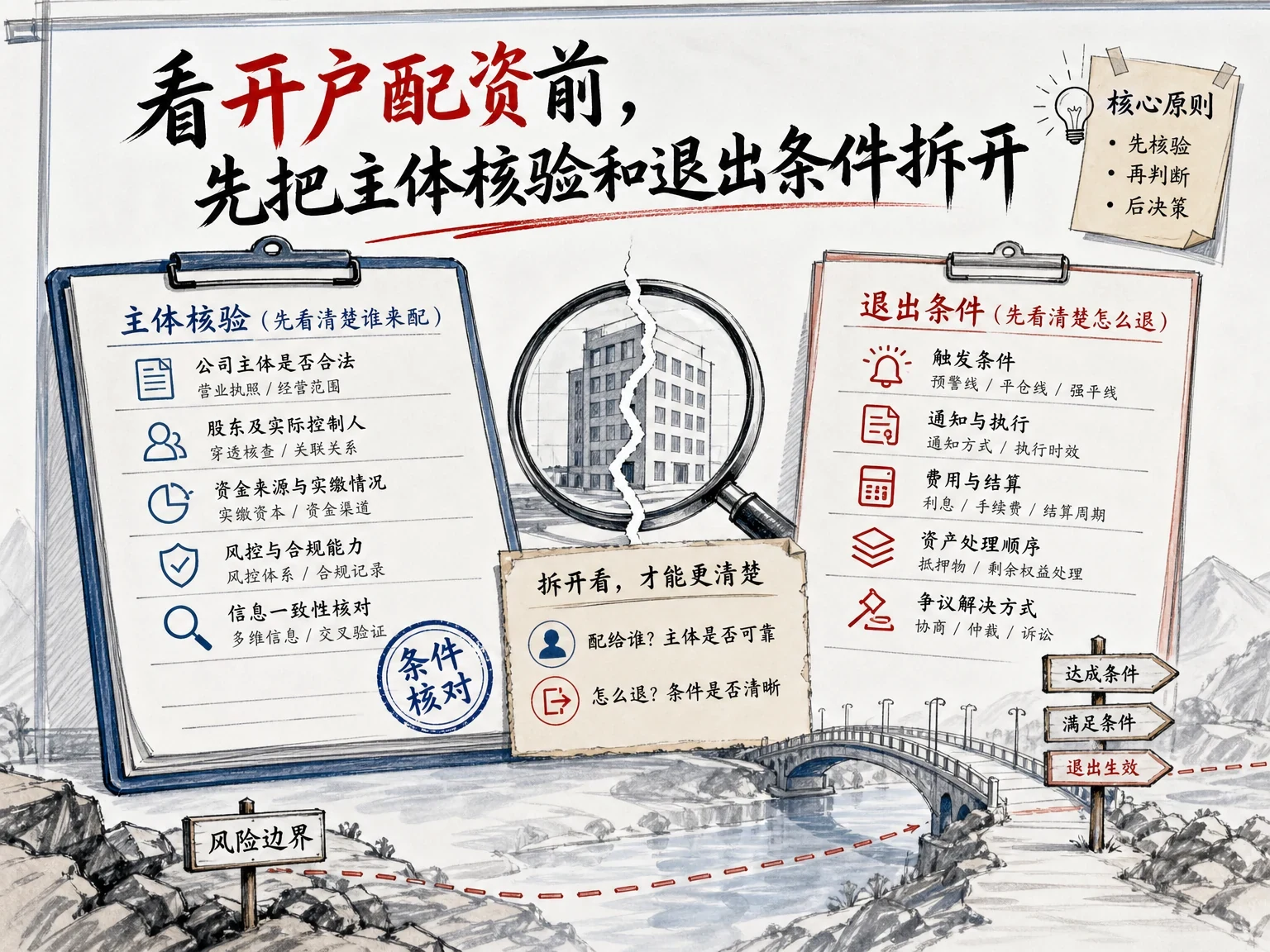 看开户配资前，先把主体核验和退出条件拆开 插图