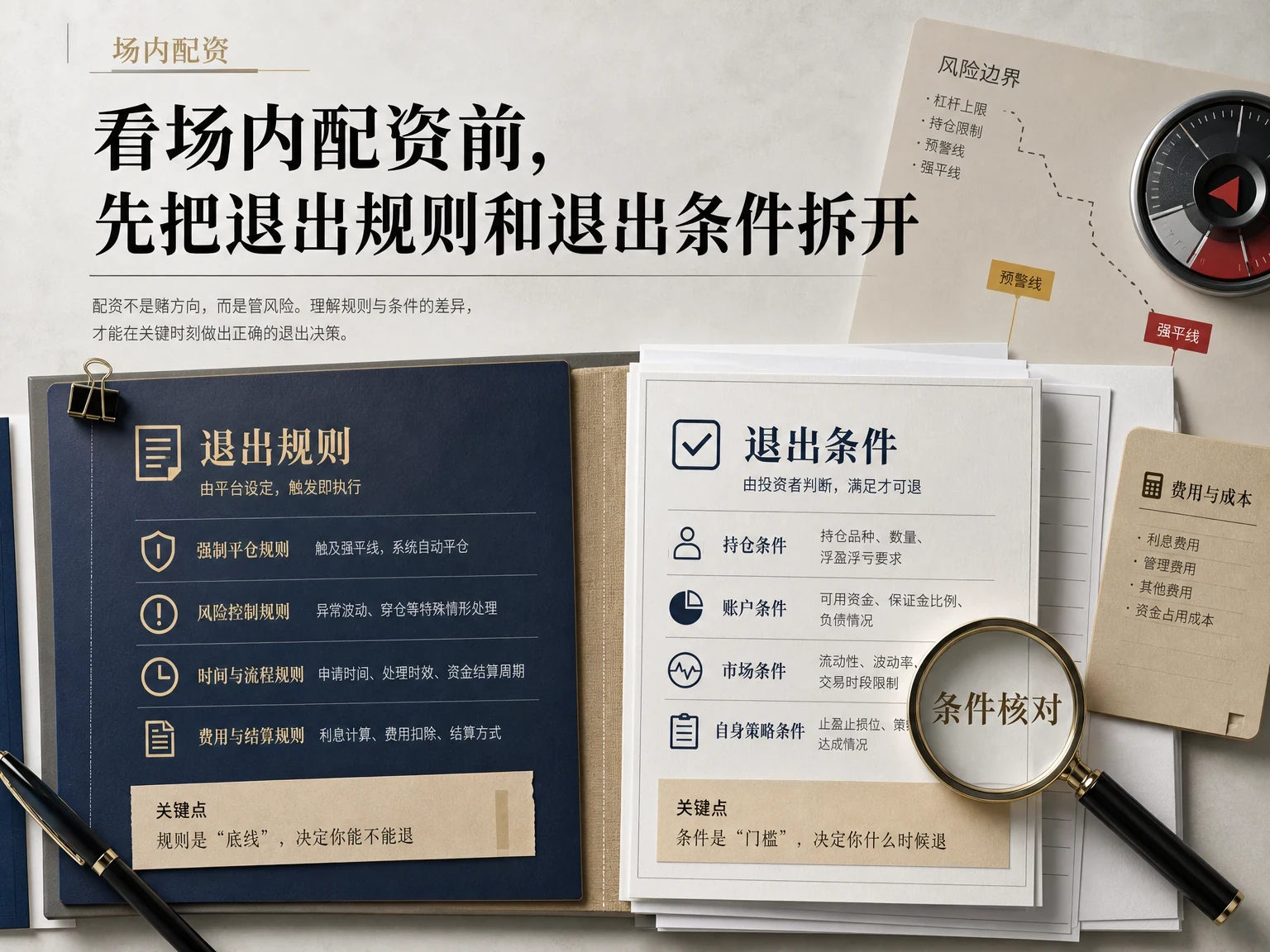看场内配资前，先把退出规则和退出条件拆开 插图